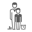 O supervisor pode ser o pai ou mãe, educador, professor, terapeuta ou outro profissional. Nesta opção pode gerir, configurar e iniciar os jogos.